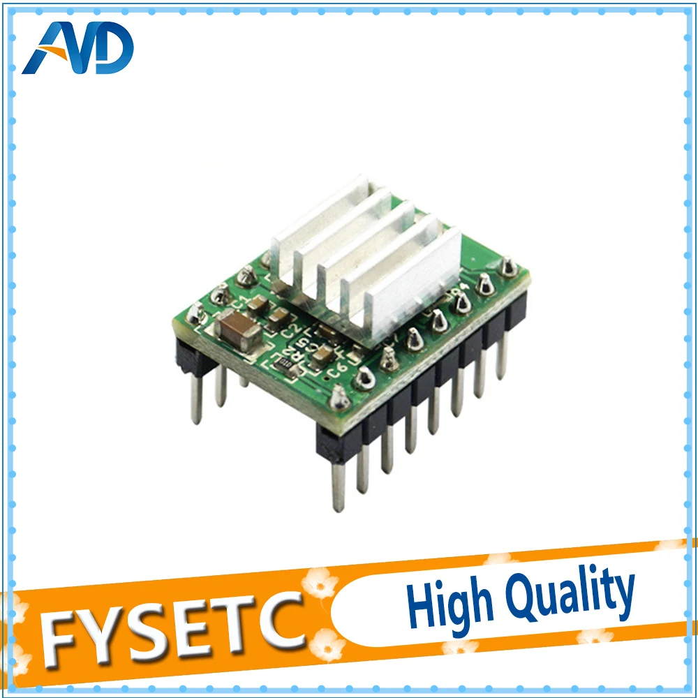 5pcs/lot Stepper Driver A4988 Green Stepper Motor-Driver Module Dropshipping stepstick a4988 for 3d printer parts
5pcs/lot Stepper Driver A4988 Green Stepper Motor-Driver Module Dropshipping stepstick a4988 for 3d printer parts