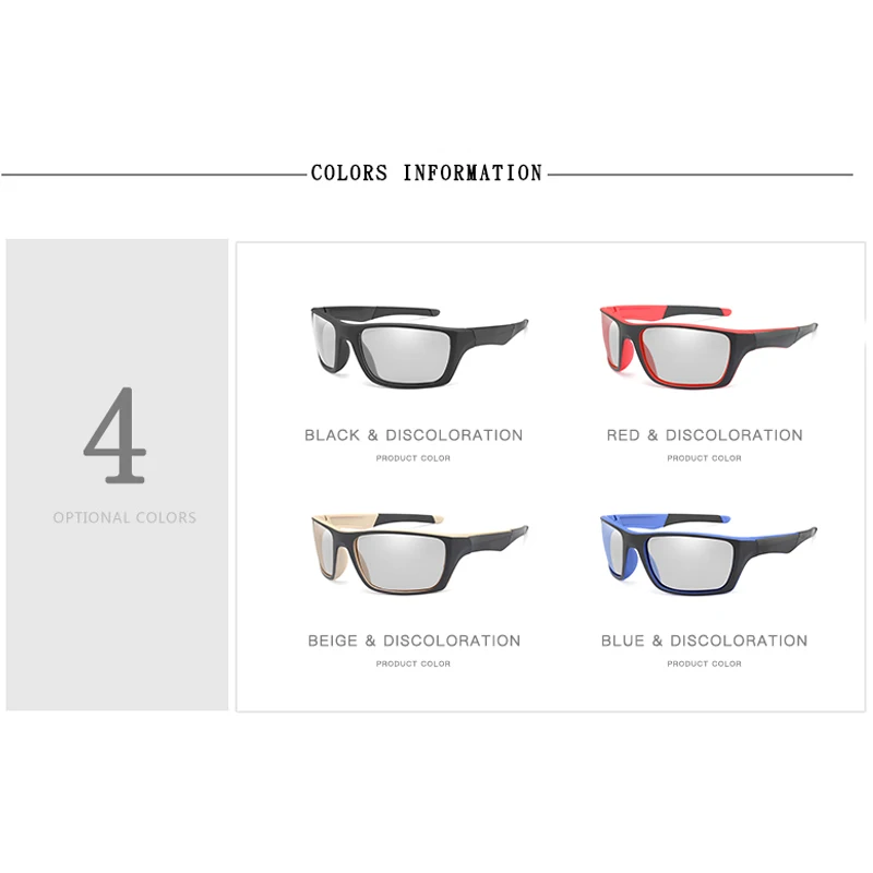 LongKeeper Mens Driver Photochromic Sunglasses Men Women Sun Glasses for Man Female Driving Goggles Clear Gradient Lens
LongKeeper Mens Driver Photochromic Sunglasses Men Women Sun Glasses for Man Female Driving Goggles Clear Gradient Lens