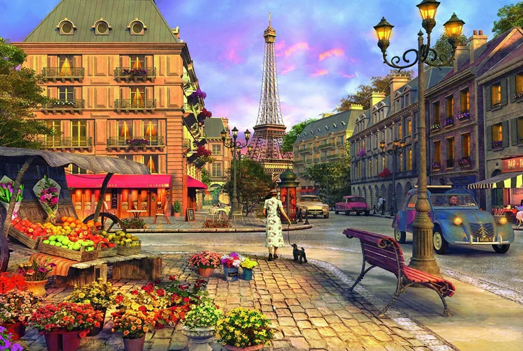 Walking in Paris The wooden puzzle 1000 pieces ersion jigsaw puzzle white card adult children's educational toys
Walking in Paris The wooden puzzle 1000 pieces ersion jigsaw puzzle white card adult children's educational toys