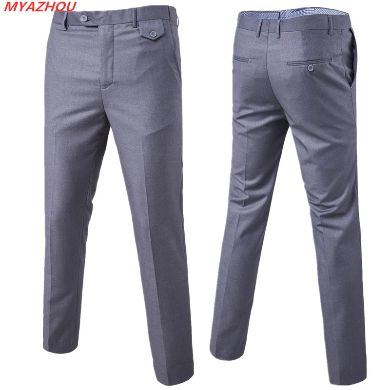 (9 colors) Boutique men's solid color slim suit pants 2019 casual business office trousers men's groom wedding dress suit pants
(9 colors) Boutique men's solid color slim suit pants 2019 casual business office trousers men's groom wedding dress suit pants