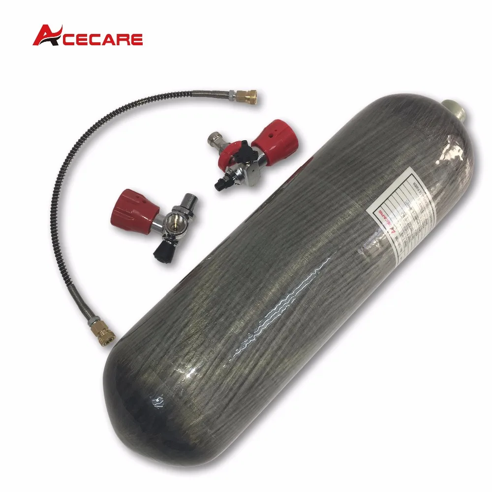 

Acecare 6.8L CE 4500Psi Scuba Cylinder Airforce Condor Pcp Air Rifle Carbon Tank 300Bar Balloon For Diving Pcp Air Gun Mfr 2021
