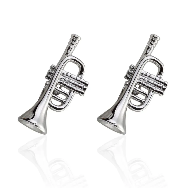 Newest Auction horn Cufflinks Buttons for Mens Wedding Gifts Fashion Men's Business Shirt Cufflink Brand silve Plated Cuff Links
Newest Auction horn Cufflinks Buttons for Mens Wedding Gifts Fashion Men's Business Shirt Cufflink Brand silve Plated Cuff Links