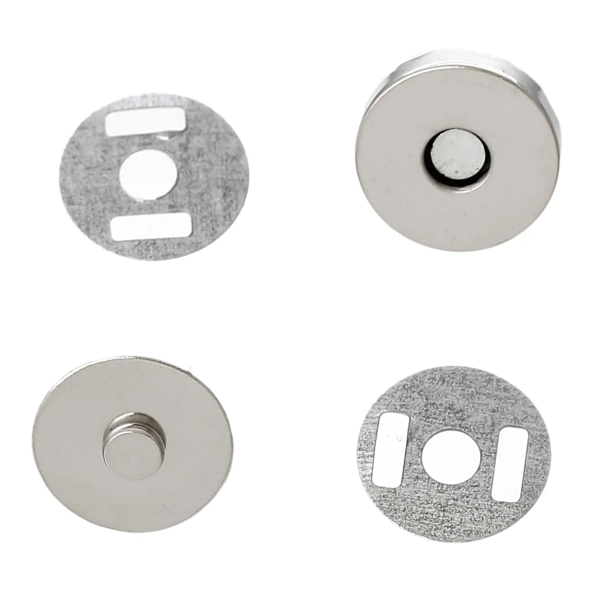 Doreen Box Lovely 20 Sets Silver Color Magnetic Purse Snap Clasps/ Closure for Purse Handbag 14mm(4/8") Dia. (B20766)
Doreen Box Lovely 20 Sets Silver Color Magnetic Purse Snap Clasps/ Closure for Purse Handbag 14mm(4/8") Dia. (B20766)