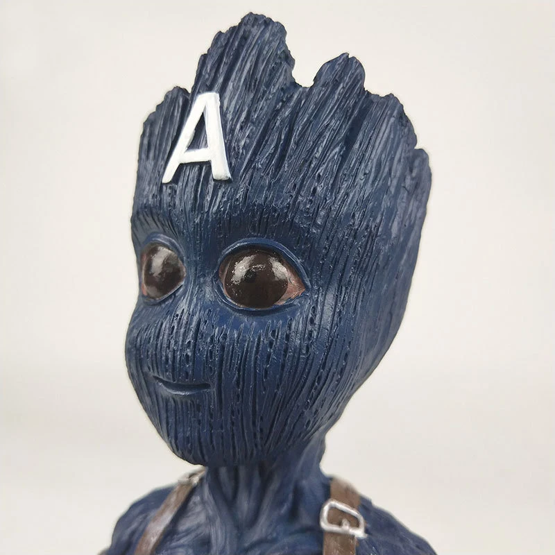 Pandadomik Новая игрушка Groot из смолы фигурка Дэдпул модель Мстители Халк экшн-игрушка