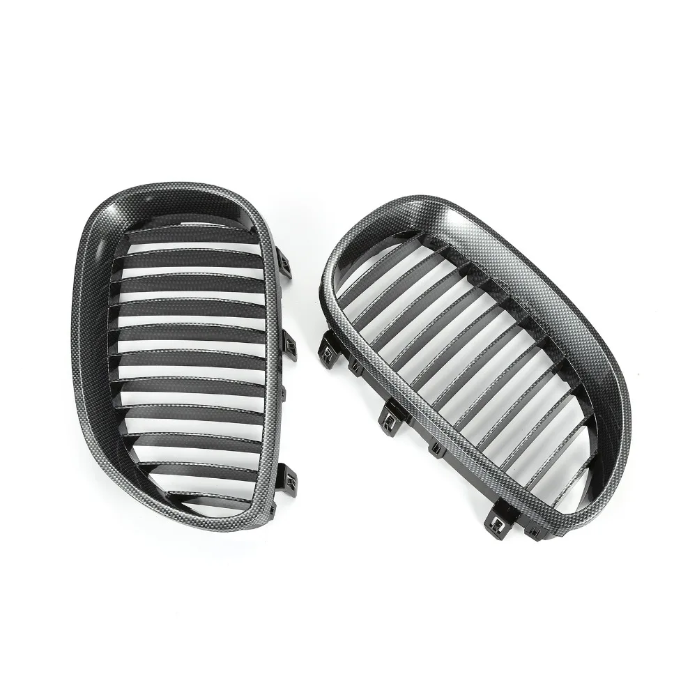 2PCS Black Carbon Look Front Kidney Grille Grill For BMW E60 E61 5Series M5 2003-2009 Drop Shipping
2PCS Black Carbon Look Front Kidney Grille Grill For BMW E60 E61 5Series M5 2003-2009 Drop Shipping