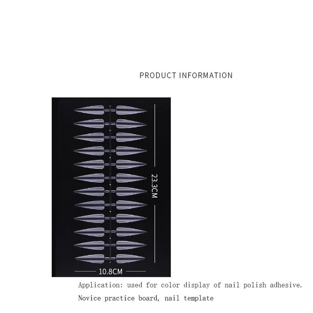 240pcs/Set Cusp Fake Tips for Nail Art Tool Palette Color Chart False Practice Long Stiletto Display Card Board
240pcs/Set Cusp Fake Tips for Nail Art Tool Palette Color Chart False Practice Long Stiletto Display Card Board