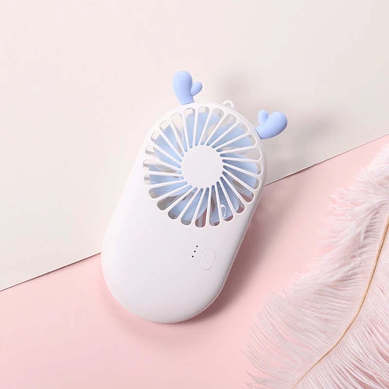 3 Gears Cute Deer Cat Style Mini Pocket Summer Cooling Fan Portable Outdoor Handhold Fan Rechargeable Built-in 800mAh Battery
3 Gears Cute Deer Cat Style Mini Pocket Summer Cooling Fan Portable Outdoor Handhold Fan Rechargeable Built-in 800mAh Battery