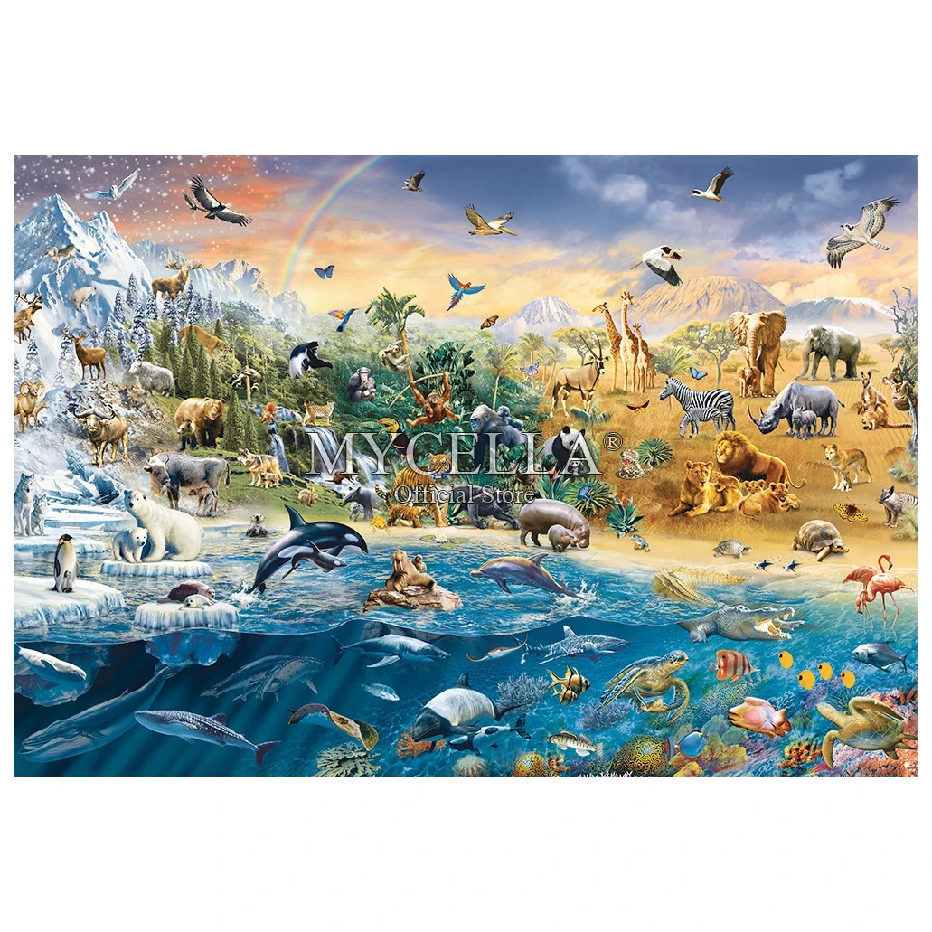 5D Diy Diamond Painting Animals Landscape Wall Art Diamond Embroidery Full Needlework Rhinestone Mosaic Picture Home Decor Craft
5D Diy Diamond Painting Animals Landscape Wall Art Diamond Embroidery Full Needlework Rhinestone Mosaic Picture Home Decor Craft