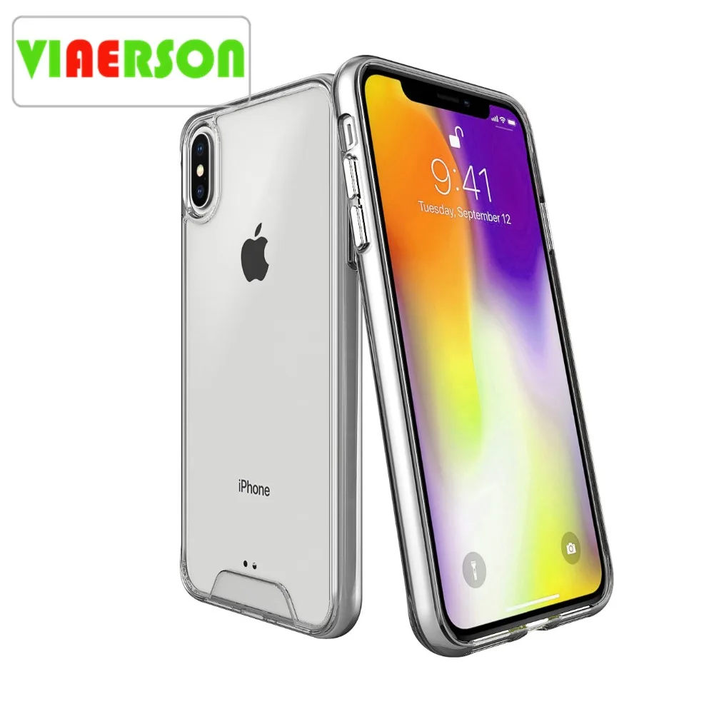 Чехол VIAERSON Space для iPhone 7 чехол XR XS Max 6 6S 8 Plus прозрачный акриловый хит продаж