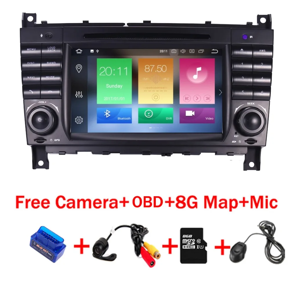 4G+32G Android 9.0 Car GPS Navigation for Mercedes Benz C Class W203 2004-2007 c200 C230 C240 C320 C350 CLK W209 Wifi Radio dvd
4G+32G Android 9.0 Car GPS Navigation for Mercedes Benz C Class W203 2004-2007 c200 C230 C240 C320 C350 CLK W209 Wifi Radio dvd
