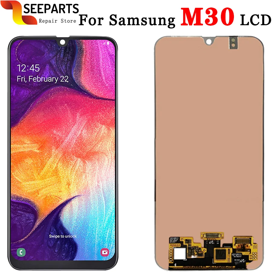 ЖК-дисплей A40S для Samsung Galaxy M30 M305F/DS, сенсорный экран с дигитайзером в сборе, замена 100% Протестировано для Samsung M30 M305F LCD
ЖК-дисплей A40S для Samsung Galaxy M30 M305F/DS, сенсорный экран с дигитайзером в сборе, замена 100% Протестировано для Samsung M30 M305F LCD