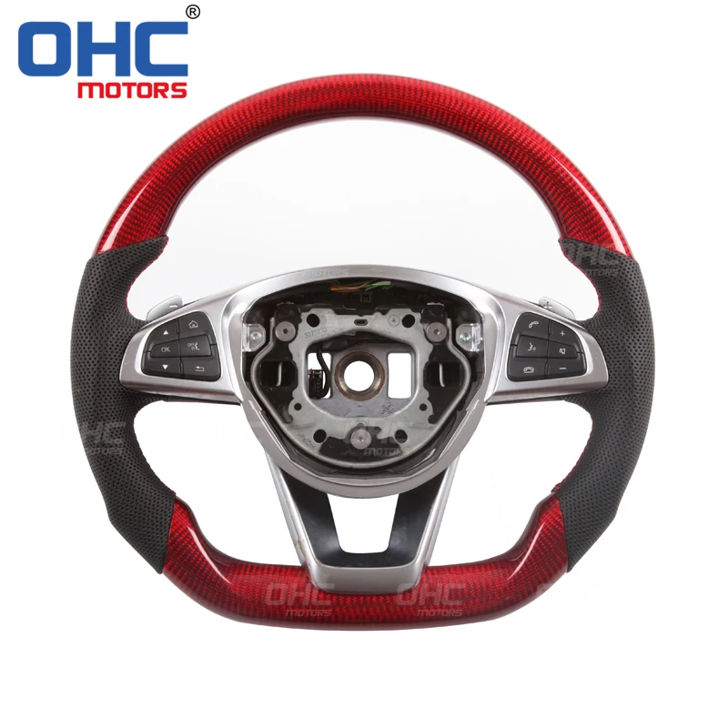 Real Carbon Fiber Steering Wheel for Mercedes Benz W205 W217 W463 C63 S63 CLS63 E63
Real Carbon Fiber Steering Wheel for Mercedes Benz W205 W217 W463 C63 S63 CLS63 E63