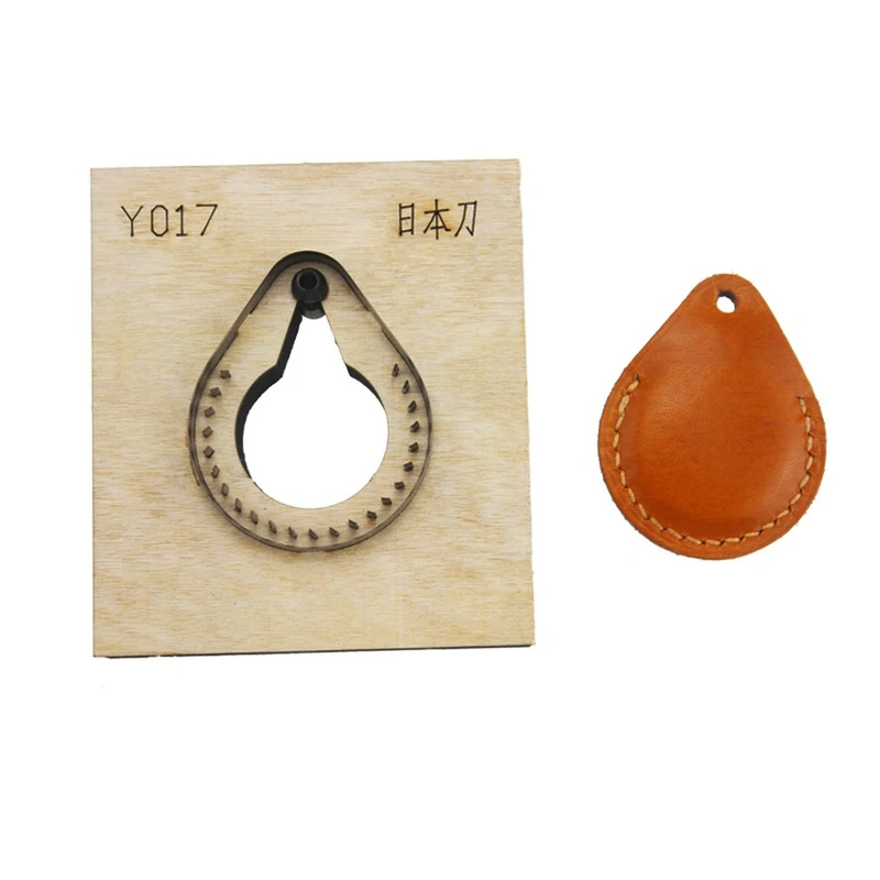 Leather Die Cut Japan Steel Blade DIY Leathercraft Drop Shape Key Ring Chain Hanging Decor Cutting Mould Hand Leather Punch Tool
Leather Die Cut Japan Steel Blade DIY Leathercraft Drop Shape Key Ring Chain Hanging Decor Cutting Mould Hand Leather Punch Tool