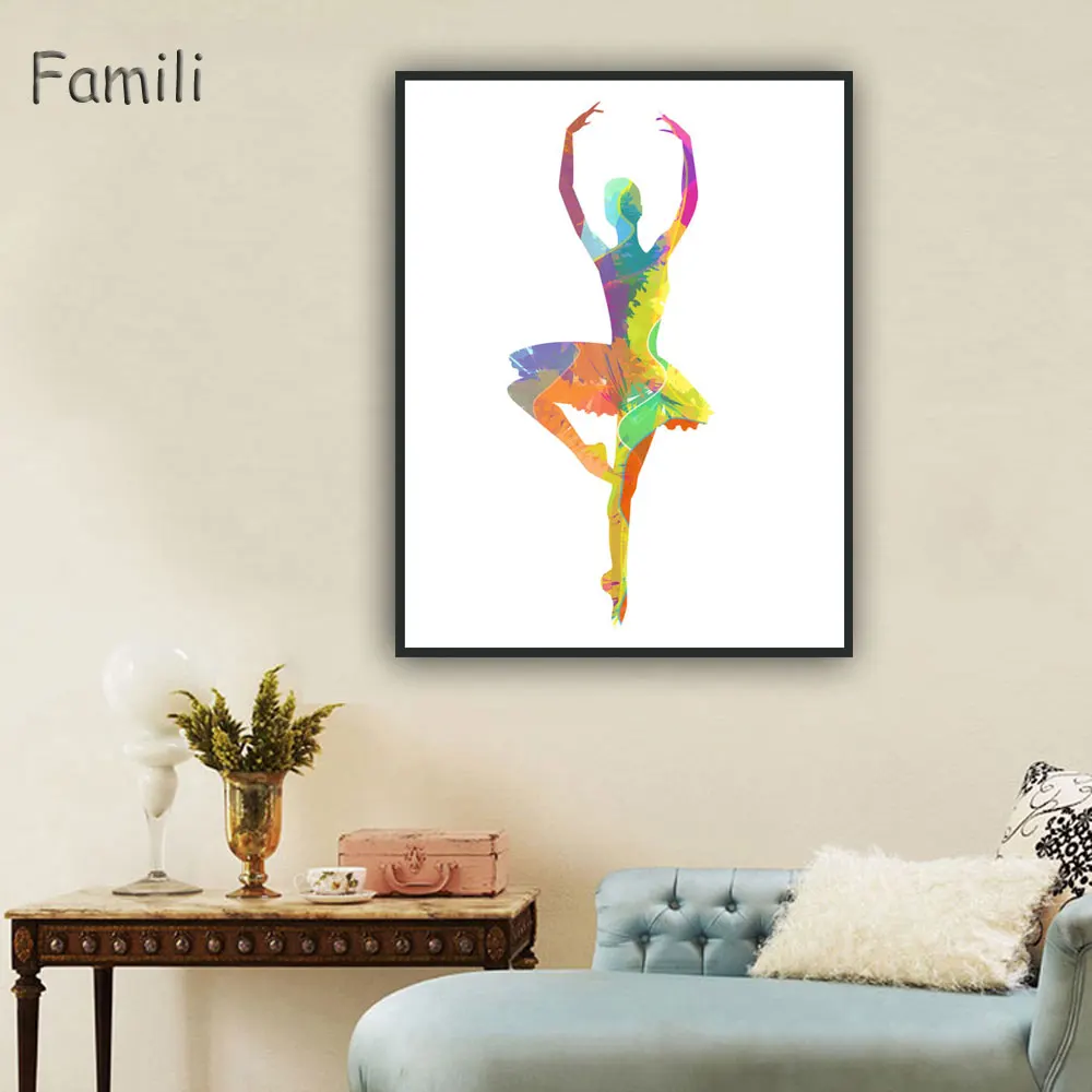 Ballerina Ballet Dance Girl Minimalist Art Canvas Poster Painting Watercolor Picture Print for Modern Home Living Room Decor
Ballerina Ballet Dance Girl Minimalist Art Canvas Poster Painting Watercolor Picture Print for Modern Home Living Room Decor