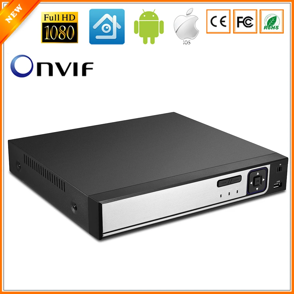 BESDER H.264 CCTV NVR 48V PoE 8CH 1080P / 4CH 1080P Surveillance CCTV Video Recorder IEE802.3af PoE P2P ONVIF Motion Detect NVR
BESDER H.264 CCTV NVR 48V PoE 8CH 1080P / 4CH 1080P Surveillance CCTV Video Recorder IEE802.3af PoE P2P ONVIF Motion Detect NVR