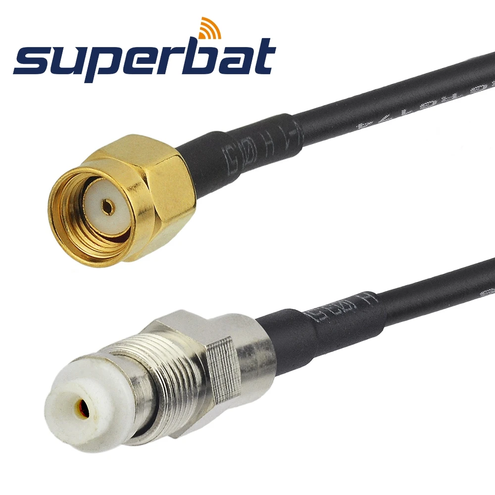 Superbat заглушка FME to RP-SMA мужской RG174 15 см Джампер кабель в сборе RF коаксиальный кабель
Superbat заглушка FME to RP-SMA мужской RG174 15 см Джампер кабель в сборе RF коаксиальный кабель