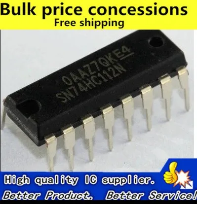 10 шт./50 шт./100 шт. Бесплатная доставка SN74HC112N 74HC112N 74HC112 HD74HC112P 74HC112P Новый и оригинальный IC
10 шт./50 шт./100 шт. Бесплатная доставка SN74HC112N 74HC112N 74HC112 HD74HC112P 74HC112P Новый и оригинальный IC