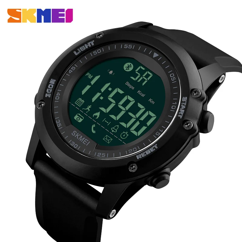 

SKMEI Brand Men Sports Watches Pedometer Multifunctional Relojes Waterproof Relogio Masculino LED Digital Wristwatches