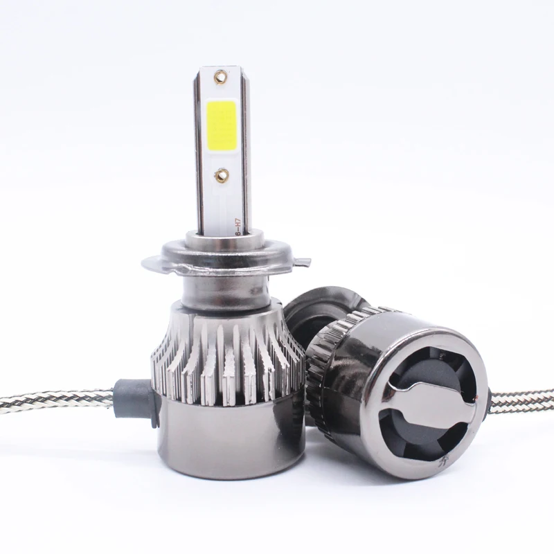 H7 Led H4 Car Bulbs H1 H11 LED Auto Headlight HB4 HB3 9005 9006 72W 8000LM Automobile Headlamp Fog Light 12V 24V 6500K
H7 Led H4 Car Bulbs H1 H11 LED Auto Headlight HB4 HB3 9005 9006 72W 8000LM Automobile Headlamp Fog Light 12V 24V 6500K