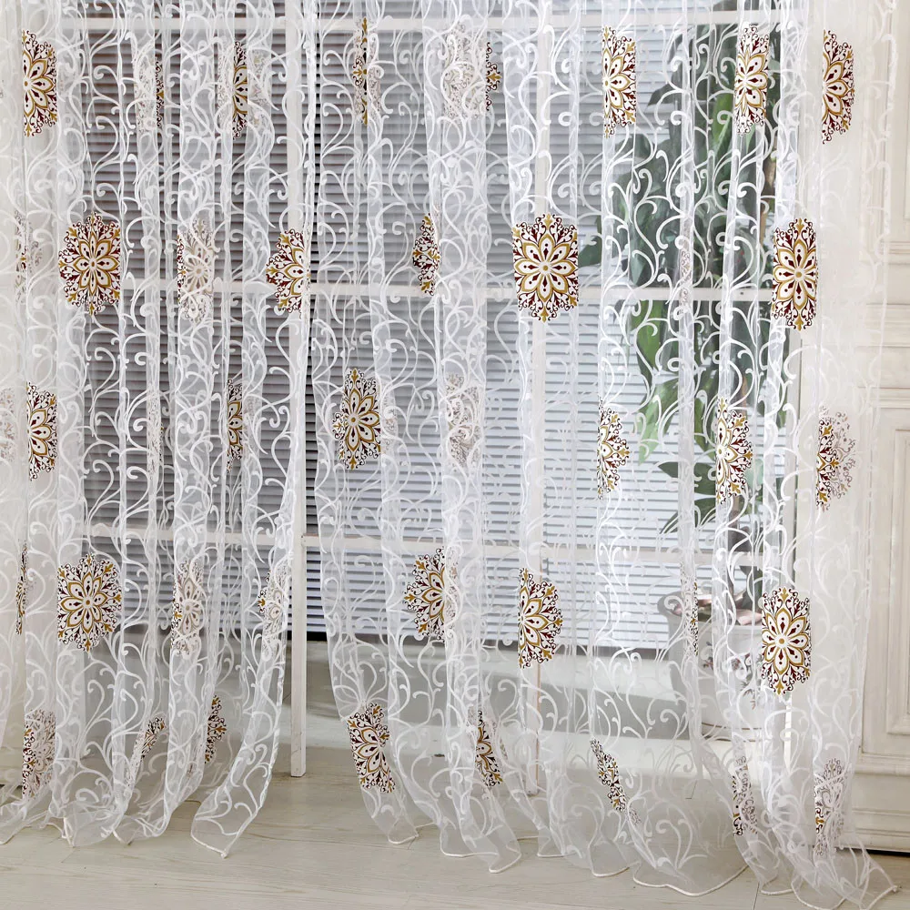 Line String Window Curtain Tassel Door Room Divider Scarf Valance | Дом и сад