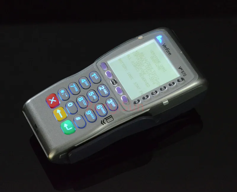 Б/у Vx670 GPRS pos терминал системы Verifone|system|system |