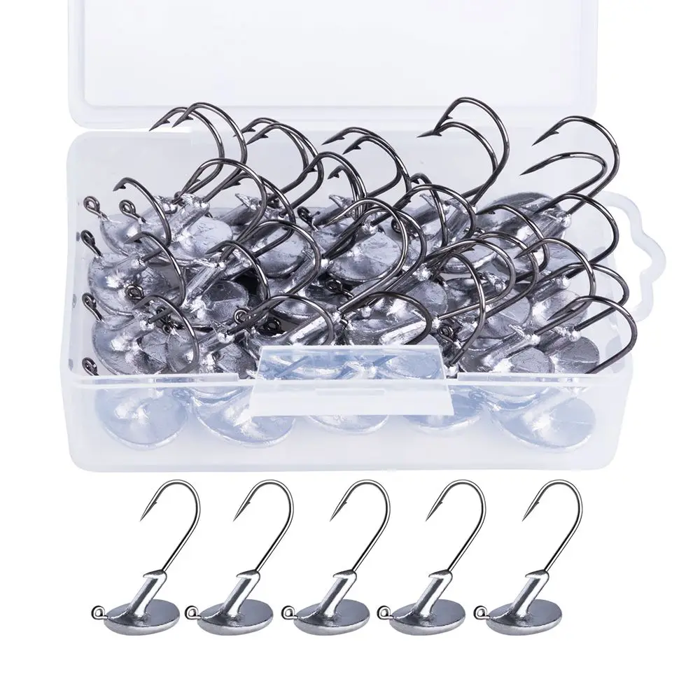 Фото Goture стакан Stand Up дизайн Lead Jig Head набор рыболовных крючков комплект - купить
