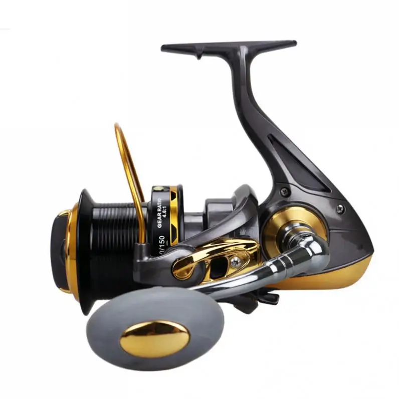 9000 Series12+1BB Fishing Reel Trolling Long Shot Casting Sea Spinning Wheel Max Drag 20KG/44LB with Full Metal CNC Rocker Arm
9000 Series12+1BB Fishing Reel Trolling Long Shot Casting Sea Spinning Wheel Max Drag 20KG/44LB with Full Metal CNC Rocker Arm