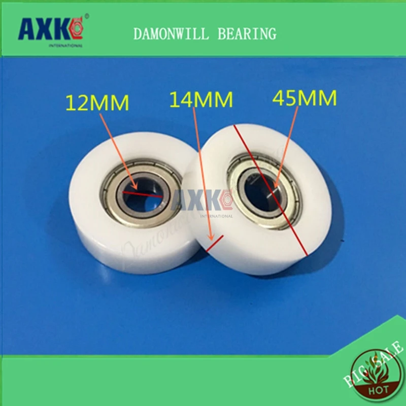 Rubber wheel 4PCS 12*45*14 PU bag polyurethane wheel 6001 rubber bearing wheel nylon wheel bearing pulley roller
Rubber wheel 4PCS 12*45*14 PU bag polyurethane wheel 6001 rubber bearing wheel nylon wheel bearing pulley roller
