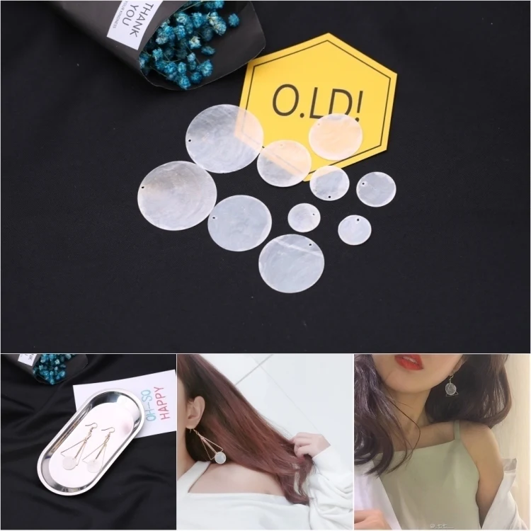 Natural Translucent Thin Shells Handmade DIY Earrings Accessories Handmade Components Material 8pcs
Natural Translucent Thin Shells Handmade DIY Earrings Accessories Handmade Components Material 8pcs