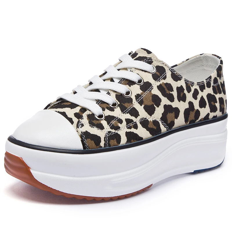 Women Flats Leopard Lace Up Comfort Shoes Ladies Canvas Vulcanized Shoes Female Sneakers Fashion Casual Platform Shoes New
Women Flats Leopard Lace Up Comfort Shoes Ladies Canvas Vulcanized Shoes Female Sneakers Fashion Casual Platform Shoes New