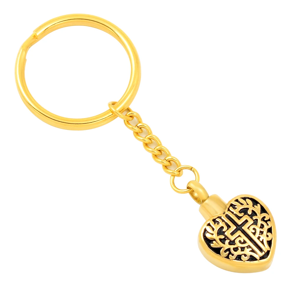 IJK2029 Cross Pattern Stainless Steel Cremation Keyring for Urn Ashes Keepsake Memorial Souvenir Keyring Jewelry
IJK2029 Cross Pattern Stainless Steel Cremation Keyring for Urn Ashes Keepsake Memorial Souvenir Keyring Jewelry