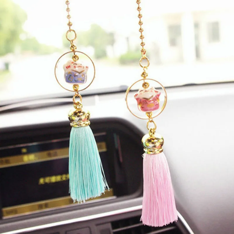 MR TEA Car Pendant Lucky Cat Decorations Hanging Ornaments Automobile Rear View Mirror Interior Car Accesories Cute Gifts
MR TEA Car Pendant Lucky Cat Decorations Hanging Ornaments Automobile Rear View Mirror Interior Car Accesories Cute Gifts