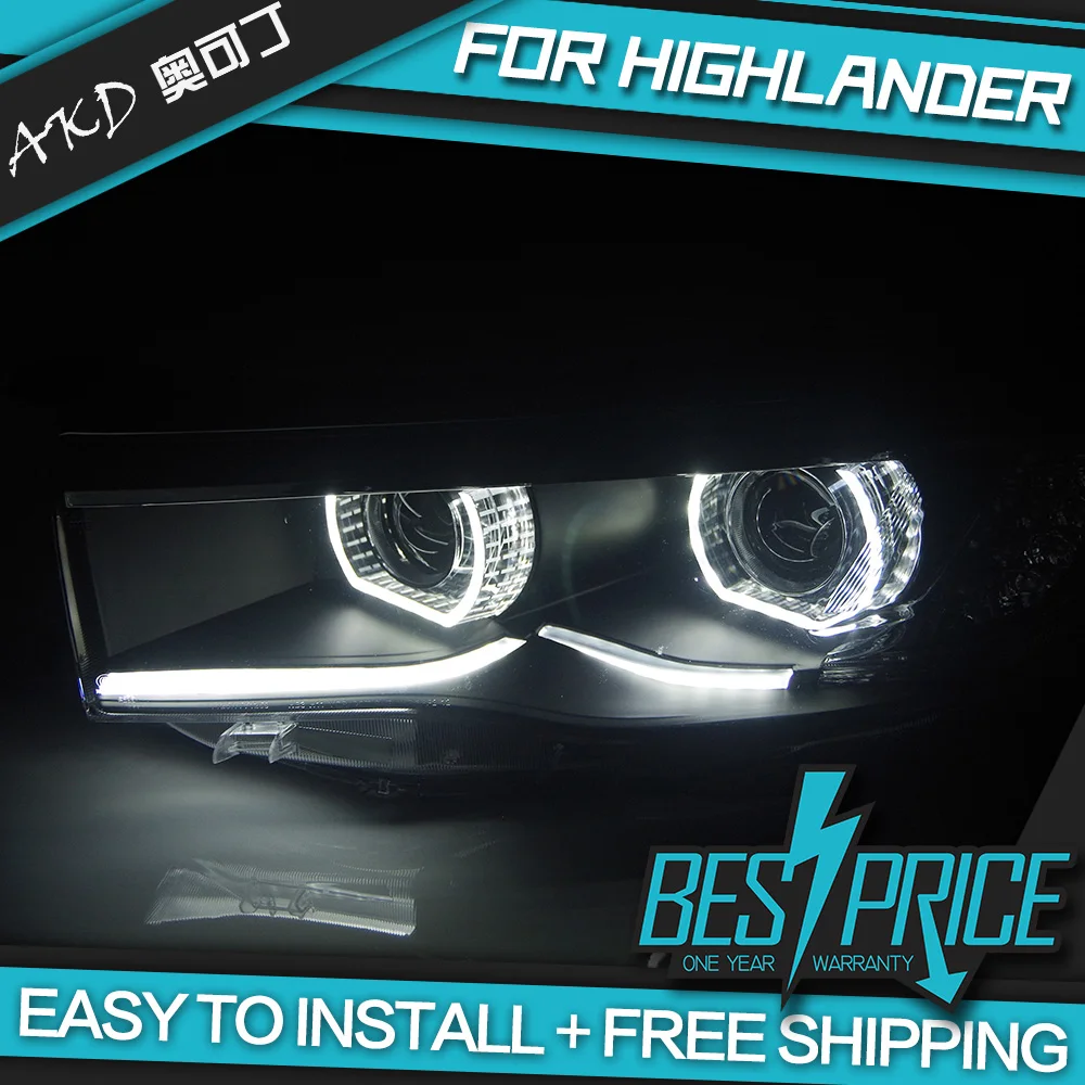 Car Styling for Highlander Headlights 2015 LED Headlight LED DRL Dynamic Signal Hella 5 Bi-Xenon Projector Lens Hid D2H
Car Styling for Highlander Headlights 2015 LED Headlight LED DRL Dynamic Signal Hella 5 Bi-Xenon Projector Lens Hid D2H