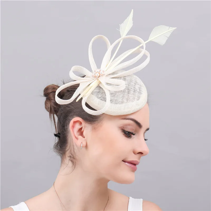 Linen Hair Accessories Derby Fedora Hats Sinamay Wedding Fascinators Women Party Hats Elegant Ladies Race Tea Headwear
Linen Hair Accessories Derby Fedora Hats Sinamay Wedding Fascinators Women Party Hats Elegant Ladies Race Tea Headwear