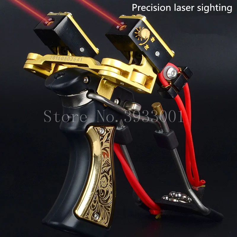 KONBMA High Quality Laser Slingshot Black Red Hunting slingshot Fishing Catapult Fishing Bow Outdoor Powerful Slingshot Catapult
KONBMA High Quality Laser Slingshot Black Red Hunting slingshot Fishing Catapult Fishing Bow Outdoor Powerful Slingshot Catapult