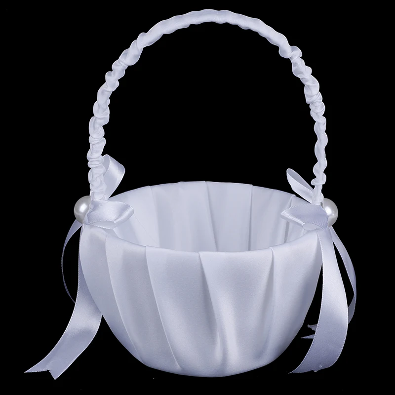 Love Case Satin Basket Storage Flower Girl Basket Container Wedding Basket Flower Girl Basket For Ceremony Wedding Decoration
Love Case Satin Basket Storage Flower Girl Basket Container Wedding Basket Flower Girl Basket For Ceremony Wedding Decoration