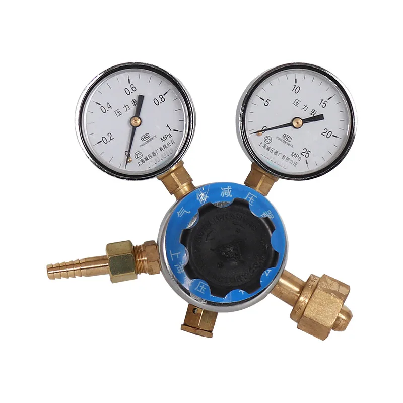 Pressure regulator YQD-10 nitrogen pressure reducer cylinder gas pressure reducing valve pressure gauge 1*25
Pressure regulator YQD-10 nitrogen pressure reducer cylinder gas pressure reducing valve pressure gauge 1*25
