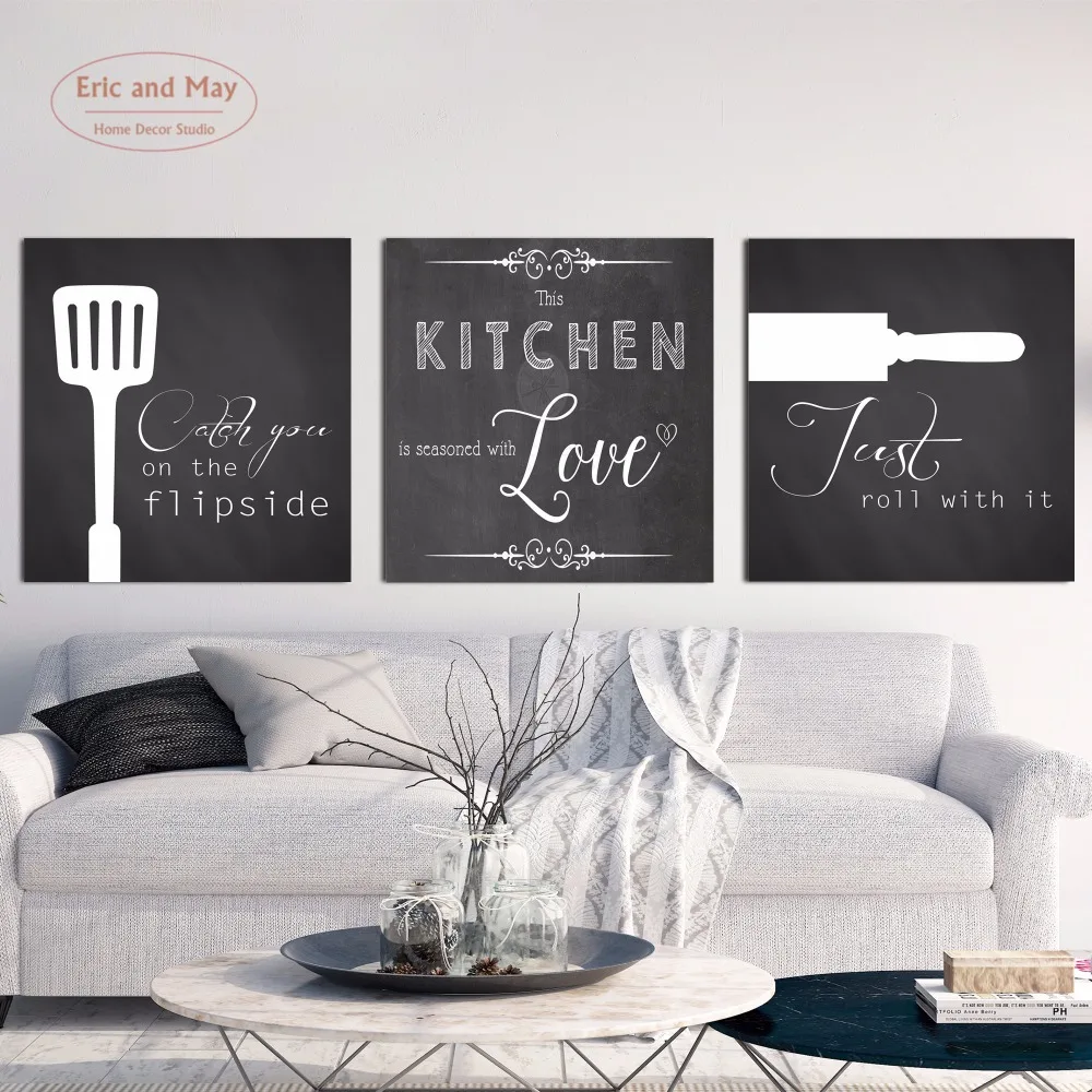 3 Pcs Kitchen Love Canvas Art Print Triptych Painting Poster Wall Pictures For Living Room Home Decoration Home Decor No Frame
3 Pcs Kitchen Love Canvas Art Print Triptych Painting Poster Wall Pictures For Living Room Home Decoration Home Decor No Frame
