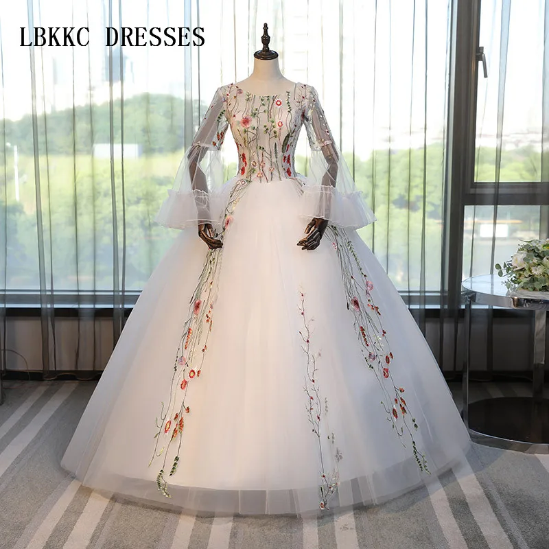 White Quinceanera Dresses With Sleeves Colorful Lace Ball Gown Sweet 16 Dresses Vestido De 15 Anos
White Quinceanera Dresses With Sleeves Colorful Lace Ball Gown Sweet 16 Dresses Vestido De 15 Anos