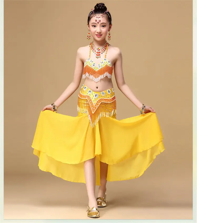 2018 New High Quality Children Belly Dance Costumes 5 Colors Girls Belly Dance Outfit Costume Clothes Multi-piece set
2018 New High Quality Children Belly Dance Costumes 5 Colors Girls Belly Dance Outfit Costume Clothes Multi-piece set