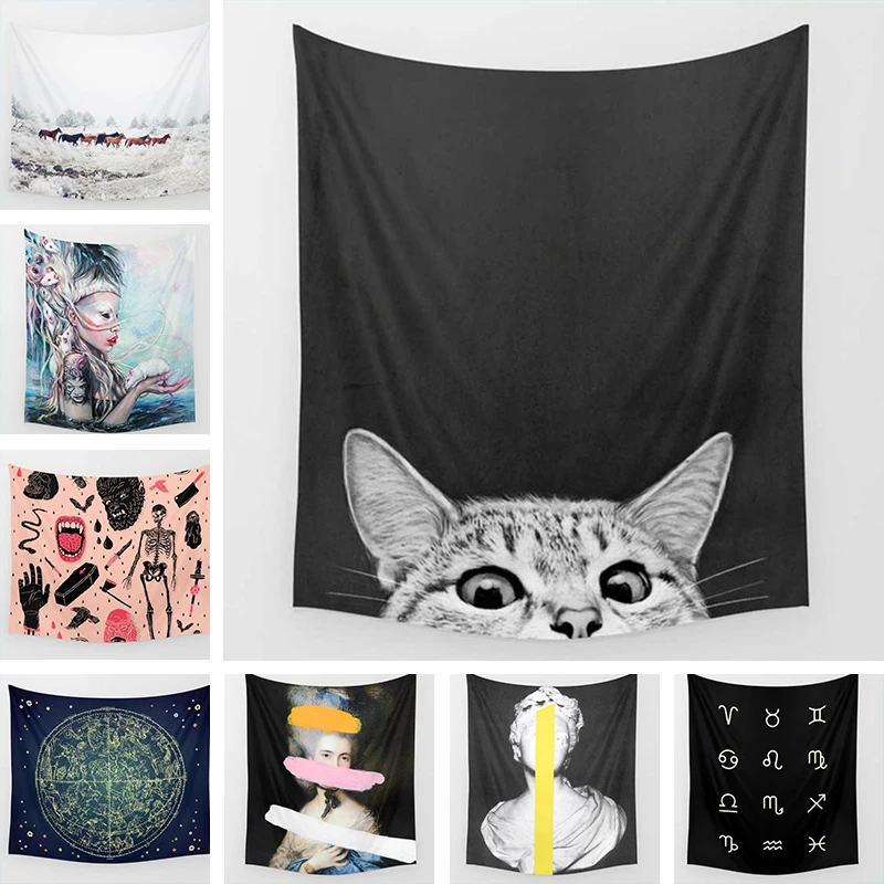 Printed Cat Tapestry 3d Animal Wall Hanging Tapestry Popular Fabric Wall Carpet Bed Cover Blanket Table Cloth Picnic Mat
Printed Cat Tapestry 3d Animal Wall Hanging Tapestry Popular Fabric Wall Carpet Bed Cover Blanket Table Cloth Picnic Mat