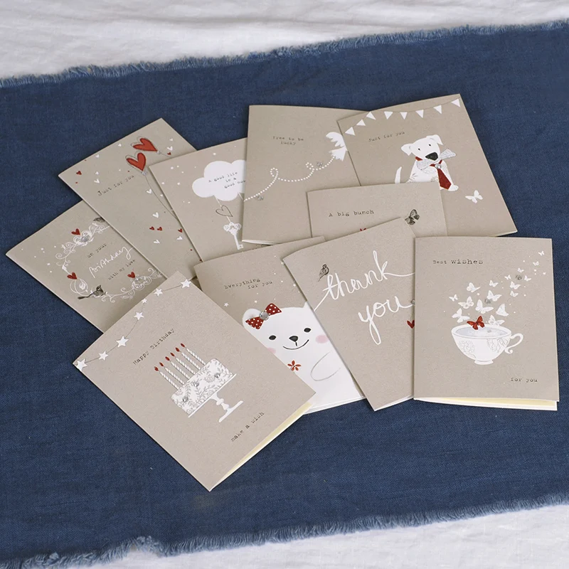 9pcs Cute Greeting Cards Gift Message Cards Vintage Mini Cards Birthday Thank You Cards
9pcs Cute Greeting Cards Gift Message Cards Vintage Mini Cards Birthday Thank You Cards