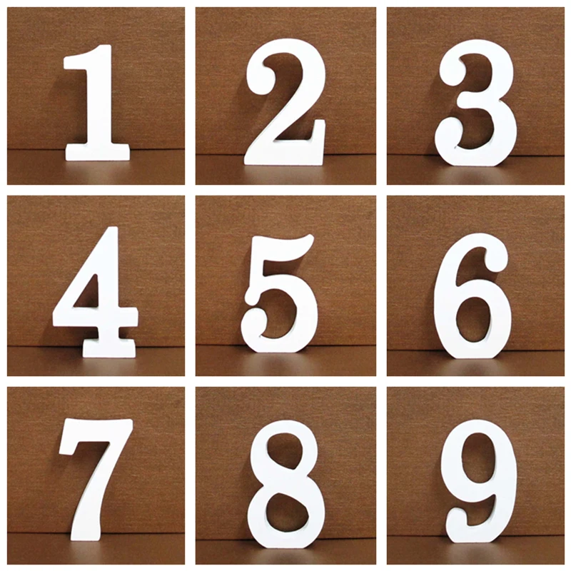1pc 8cm 0-9 A-Z Free Standing White Wooden Numbers Letters Personalised Word Name Design Creative Art Craft Wedding Home Decor
1pc 8cm 0-9 A-Z Free Standing White Wooden Numbers Letters Personalised Word Name Design Creative Art Craft Wedding Home Decor