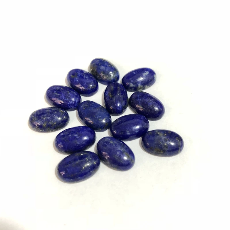 Wholesale Natural Lapis Lazuli stone Cabochons 8x12mm oval Semi precious stone jewelry cabochons 10pcs/lot
Wholesale Natural Lapis Lazuli stone Cabochons 8x12mm oval Semi precious stone jewelry cabochons 10pcs/lot