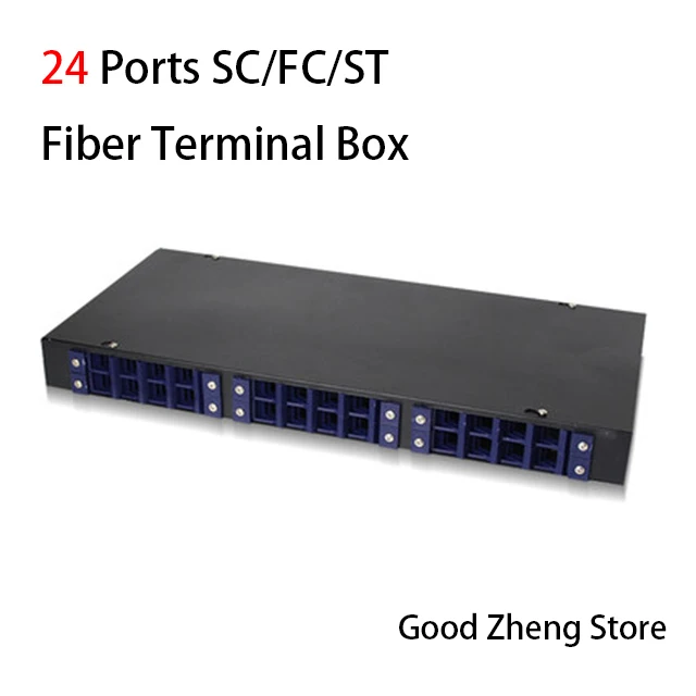 Оптоволоконная коробка с 24 портами SC/FC/ST|Сетевые шкафы| |
