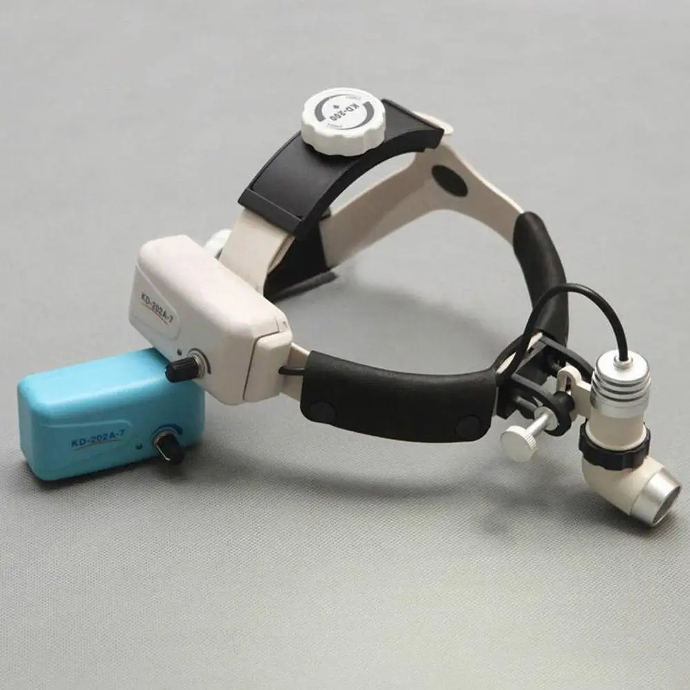 Newest KD-202A-7 3W Dental Head Lamp Medical Surgical Headlight Spot Brightness Adjustable
Newest KD-202A-7 3W Dental Head Lamp Medical Surgical Headlight Spot Brightness Adjustable