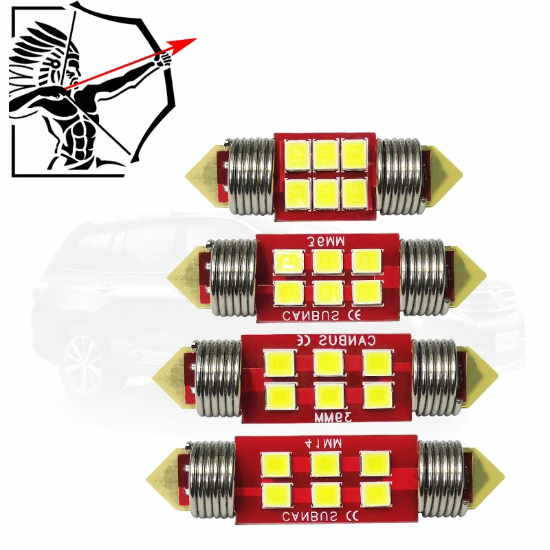 4 шт. безупречного светодиодная гирлянда 3030 6SMD автомобиля номерной знак красные лампочки c5w 4 светодиодов купол чтения белый светильник
4 шт. безупречного светодиодная гирлянда 3030 6SMD автомобиля номерной знак красные лампочки c5w 4 светодиодов купол чтения белый светильник