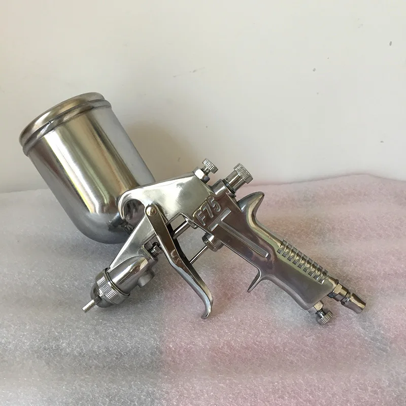 SAT1120 High Quality F-75 Pneumatic Airbrush 1.5mm Nozzle Automotive Painting Tool Multifunction Spray Gun
SAT1120 High Quality F-75 Pneumatic Airbrush 1.5mm Nozzle Automotive Painting Tool Multifunction Spray Gun