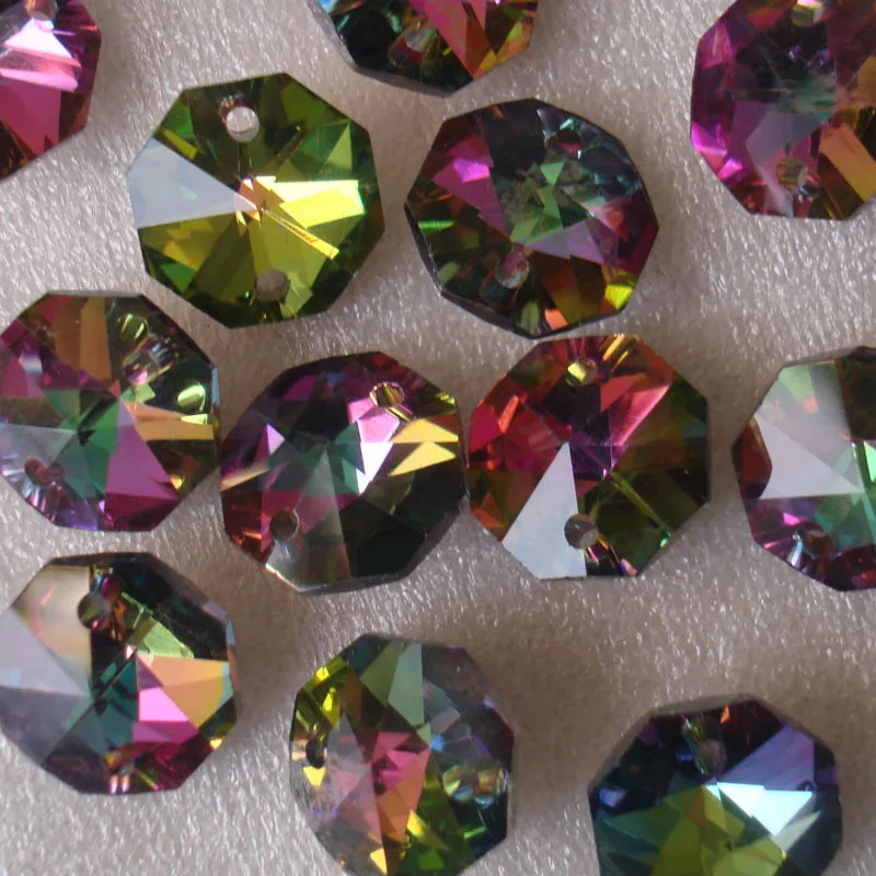 200pcs Rainbow Color 14mm Crystal Glass Octagon Beads For Crystal Strand Garlands Wedding Centerpiece Decoration Home Decoration
200pcs Rainbow Color 14mm Crystal Glass Octagon Beads For Crystal Strand Garlands Wedding Centerpiece Decoration Home Decoration