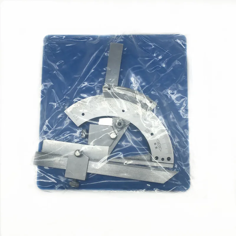 320 Degree Universal Bevel Protractor Angular Dial Length 150mm Vernier Calipers
320 Degree Universal Bevel Protractor Angular Dial Length 150mm Vernier Calipers
